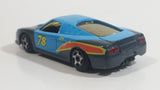 MotorMax No. 6069 Blue and Black  #78 Die Cast Toy Sports Car Vehicle