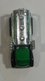 2009 Hot Wheels Fast Gassin Fuel Truck Green with Chrome Tank Die Cast Toy Car Vehicle