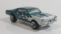 2007 Hot Wheels All Stars '67 Pontiac GTO Metalflake Teal Die Cast Toy Muscle Car Vehicle