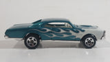 2007 Hot Wheels All Stars '67 Pontiac GTO Metalflake Teal Die Cast Toy Muscle Car Vehicle