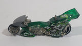 2005 Hot Wheels Rebel Rides Fright Bike Motorcycle Translucent Green Die Cast Toy Car Vehicle