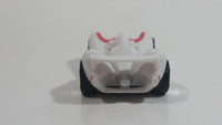 2008 Hot Wheels Track Set exclusive Mach 6 Speed Racer White Plastic Toy Race Car Vehicle