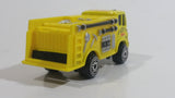 2008 Maisto Tonka Mountain Fire Dept. 7 Firefighting Truck "07" Yellow Die Cast Toy Car Vehicle