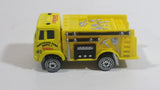 2008 Maisto Tonka Mountain Fire Dept. 7 Firefighting Truck "07" Yellow Die Cast Toy Car Vehicle