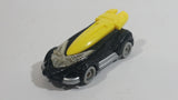 1995 Hot Wheels Shock Force Black and Yellow Die Cast Toy Car Vehicle McDonald's Happy Meal
