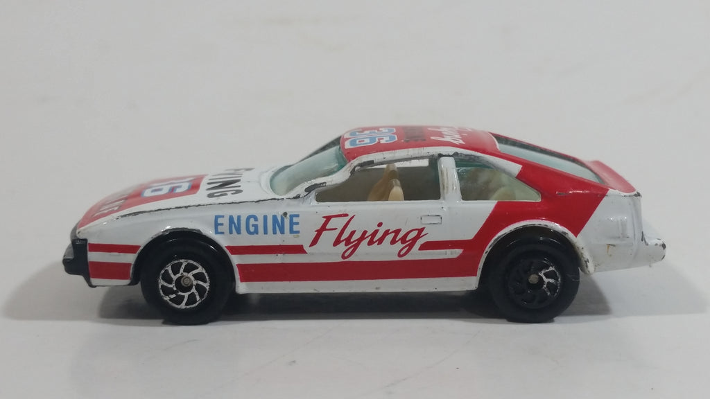 Vintage Yatming Toyota Celica Flying Engine #36 No. 1036 White Red Die ...