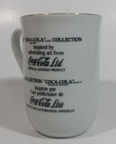 Vintage Norman Rockwell Coca Cola Coke Collection Boy Fishing With Dog Gold Trimmed Porcelain Coffee Cup