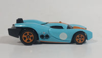 2008 Hot Wheels Prototype H-24 Light Blue Die Cast Toy Car Vehicle