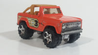 2008 Matchbox Off-Road Ford Bronco 4x4 1972 Orange Die Cast Toy Car Vehicle