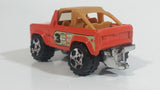 2008 Matchbox Off-Road Ford Bronco 4x4 1972 Orange Die Cast Toy Car Vehicle