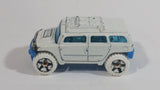 2015 Hot Wheels HW Off-Road Ice Mountain Rockster White Hummer Style Die Cast Toy Car Vehicle