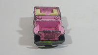 Vintage 1971 Lesney Matchbox Superfast Jeep Hot Rod No. 2 Pink Die Cast Toy Car Vehicle