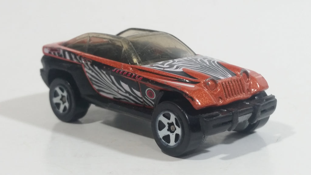 2003 Hot Wheels Alt Terrain Jeep Jeepster Metallic Burnt Orange Die Ca ...