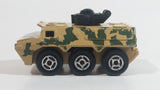 Majorette Sonic Flashers Special Forces Combat Tank Beige Army Camouflage Die Cast Toy Car Military Vehicle