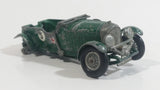 Vintage Lesney Models of Yesteryear 1929 4 1/2 Litre Bentley #5 Green Die Cast Toy Car Vehicle Made in England