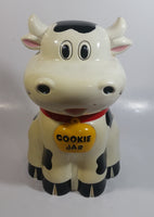 Mooing Cow Cookie Jar with Hinged lid that Moos When Opened - Working 10" Tall