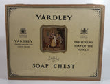 Vintage Yardley London England Dovetail Wood Wooden Soap Chest