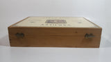 Vintage Yardley London England Dovetail Wood Wooden Soap Chest