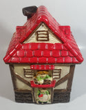 Vintage Woodward Cute German Bavarian Cottage House 9 12" Tall Ceramic Cookie Jar Made in Japan