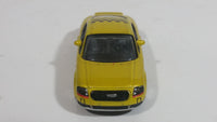Realtoy Audi TT Yellow ZZA Confine Black Checkered Die Cast Toy Race Car Vehicle