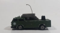 Vintage Majorette Sonic Flashers Special Forces Rocket Launcher Truck Army Green Die Cast Toy Car Vehicle