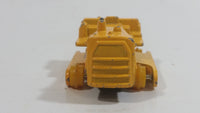 Vintage 1979 Matchbox MB64 Bulldozer Yellow Die Cast Toy Car Construction Equipment Machinery Vehicle