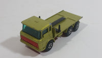 1962 Matchbox Series Lesney Products DAF Girder Truck No. 58 Lime Green Die Cast Toy Car Vehicle Made in England