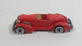 1991 Hot Wheels Auburn 852 Red Die Cast Toy Car Vehicle - WW - Malaysia