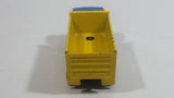 Vintage 1980 Lesney No. 30 Articulated Semi Truck Blue Tractor Yellow Trailer "International" Die Cast Toy Car Vehicle