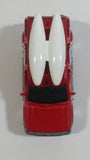 2006 Matchbox Coast Guard Nissan Xterra Red Die Cast Toy Car Beach Rescue Emergency Vehicle