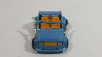Vintage Majorette No. 223 Crazy Car Light Blue 1/55 Scale Die Cast Toy Car Vehicle Made in France