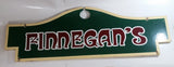 Large 14" x 42" Wooden Finnegan's Pub Bar Green with Dark Red Lettering - Abbotsford, British Columbia
