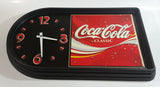 2003 Coca-Cola Coke Soda Pop Red and Black Collector's Clock 12" x 20"
