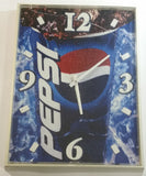 Pepsi-Cola Soda Pop Fountain Drink Themed Large 17" x 23" Clock