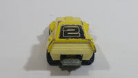 Rare Version (White Interior) 1972 Lesney Matchbox Superfast Woosh - N - Push No. 58 Yellow #2 Die Cast Toy Car Vehicle