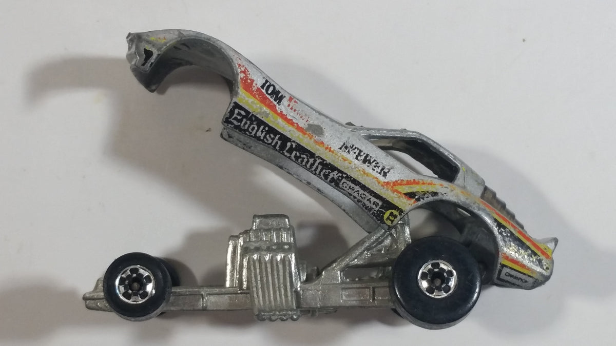 1982 Hot Wheels Vetty Funny Corvette Funny Car Grey Die Cast Toy Drag ...