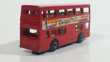 Vintage 1972 Lesney Matchbox Superfast No. 17 The Londoner Bus Berger Paints Red Die Cast Toy Car Vehicle