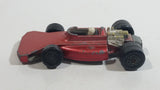 Vintage 1973 Lesney Matchbox Superfast No. 21 Team Matchbox Dark Red Die Cast Toy Race Car Vehicle