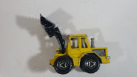 Vintage Majorette Tracto Bull Dozer Front End Loader No. 211 & 263 Yellow Black 1/87 Scale Die Cast Toy Construction Equipment Vehicle