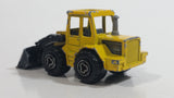 Vintage Majorette Tracto Bull Dozer Front End Loader No. 211 & 263 Yellow Black 1/87 Scale Die Cast Toy Construction Equipment Vehicle