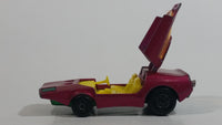 Vintage 1973 Lesney Matchbox Rolamatics No. 39 Clipper Magenta Dark Pink Die Cast Toy Car Vehicle