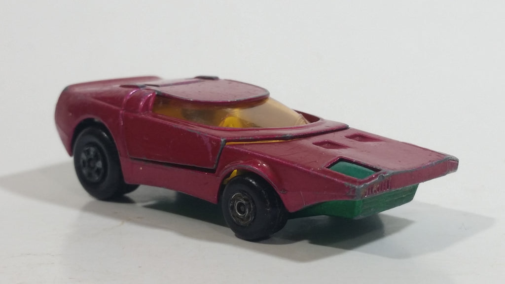 Vintage 1973 Lesney Matchbox Rolamatics No. 39 Clipper Magenta Dark Pi ...