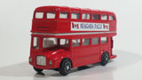 Free Wheel Niagara Falls, Ontario Canada Double Decker Bus Red Die Cast Toy Car Vehicle