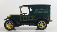 Unknown Brand The Locomobile Dark Green and Gold Pullback Friction Motorized Die Cast Toy Classic Antique Car Vehicle