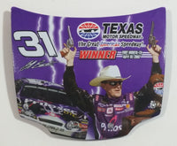 Action Racing NASCAR Texas Motor Speedway Fort Worth, TX #31 Jeff Burton Winner 1/24 Scale Hood Magnet Racing Collectible