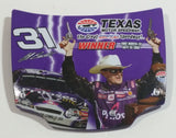 Action Racing NASCAR Texas Motor Speedway Fort Worth, TX #31 Jeff Burton Winner 1/24 Scale Hood Magnet Racing Collectible