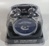 Vancouver Canucks NHL Ice Hockey Team Twin Bell Alarm Clock New In Package
