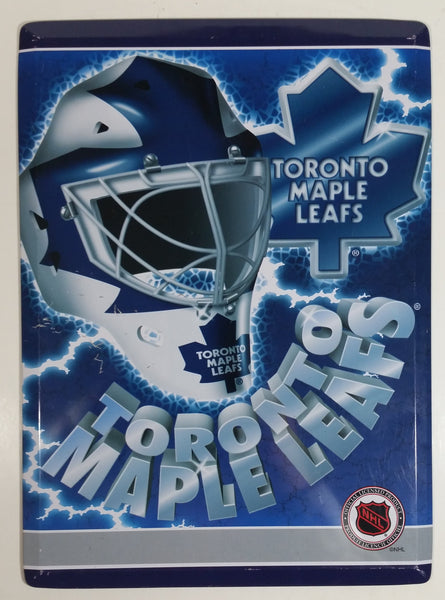 Toronto Maple Leafs NHL Ice Hockey Team 8" x 11" Metal Sign With Stand On The Back