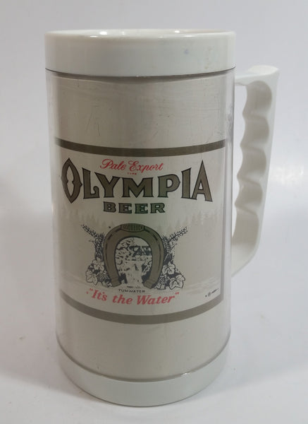 Olympia Beer Pale Export "It's the Water" 6 1/2" Plastic Thermoserve No. 480 Mug