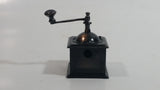 Miniature Coffee Grinder Metal Pencil Sharpener Doll House Furniture Size with Turning Handle and Opening Drawer